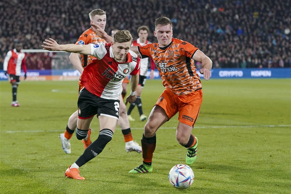 FC Volendam loopt averij op tegen Feijenoord