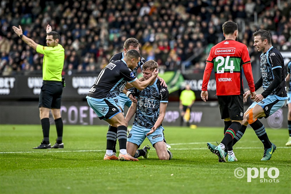 Slechts een punt in Nijmegen voor FC Volendam