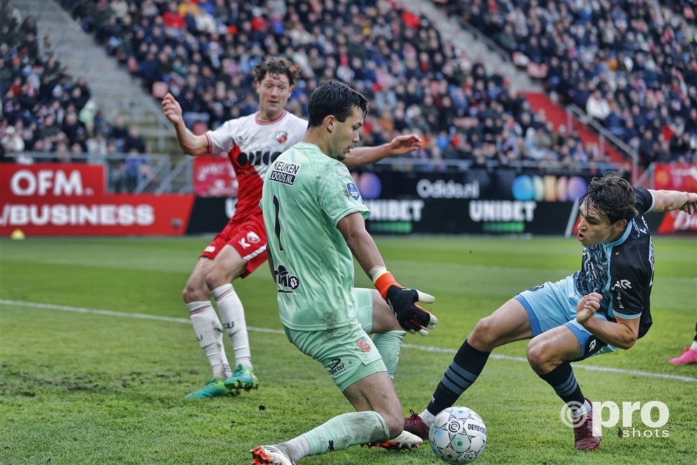 FC Volendam legt het af tegen FC Utrecht