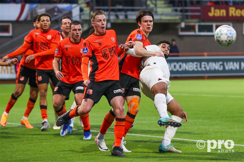 FC Volendam mocht een helft genieten tegen PSV
